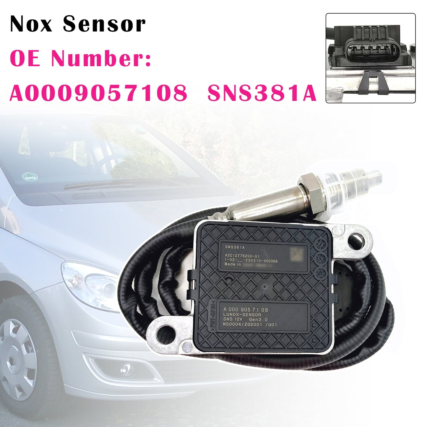 Sensore di ossido di azoto A0009057108 per Mercedes ABCE Classe G Vito Sprinter