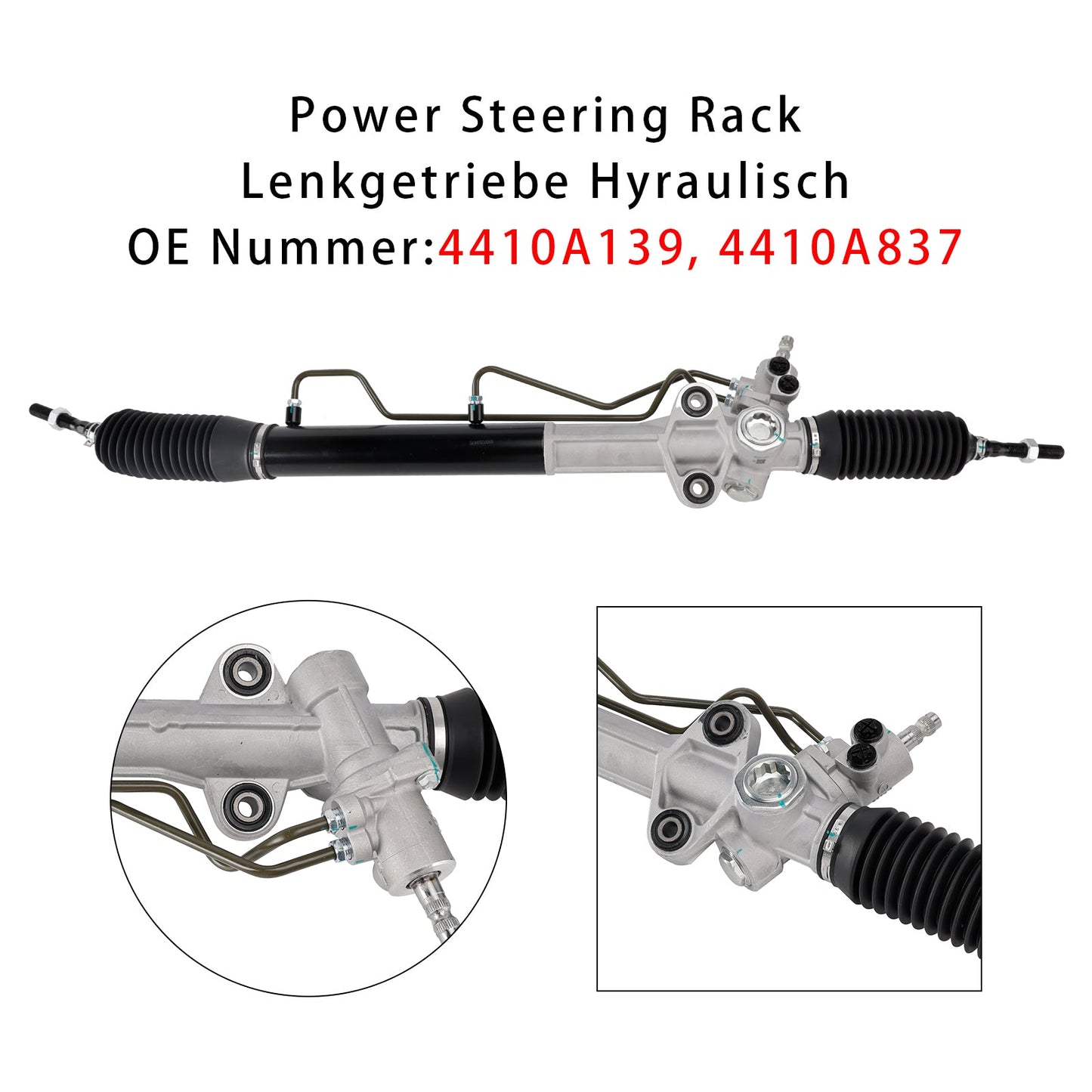 Cremagliera del servosterzo 4410A139 per Mitsubishi Pajero IV Van V8 V9 SUV 3.2 3.8L 06-