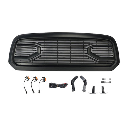 Griglia paraurti anteriore stile Big Horn nera per Dodge Ram 1500 2013-2018