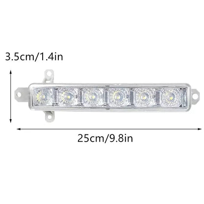 Coppia di fendinebbia diurni a LED per Citroen C3 Berlingo Peugeot 9802795580