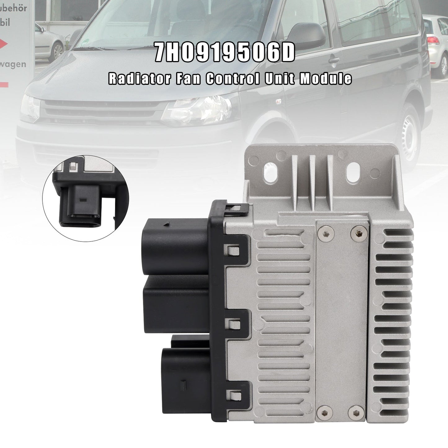 Modulo unità di controllo ventola radiatore per VW Transporter T5 2003-2010 7H0919506D