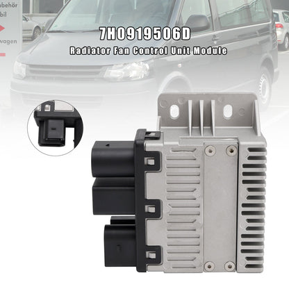 Modulo unità di controllo ventola radiatore per VW Transporter T5 2003-2010 7H0919506D