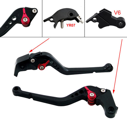 Leva frizione freno lunga adatta per YAMAHA XSR900 XSR900GP MT-09 MT-09SP 2024-2025