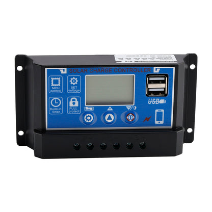 Regolatore solare PWM 12V-60V Visualizzazione corrente Controllo luce solare stradale 0V Avvio