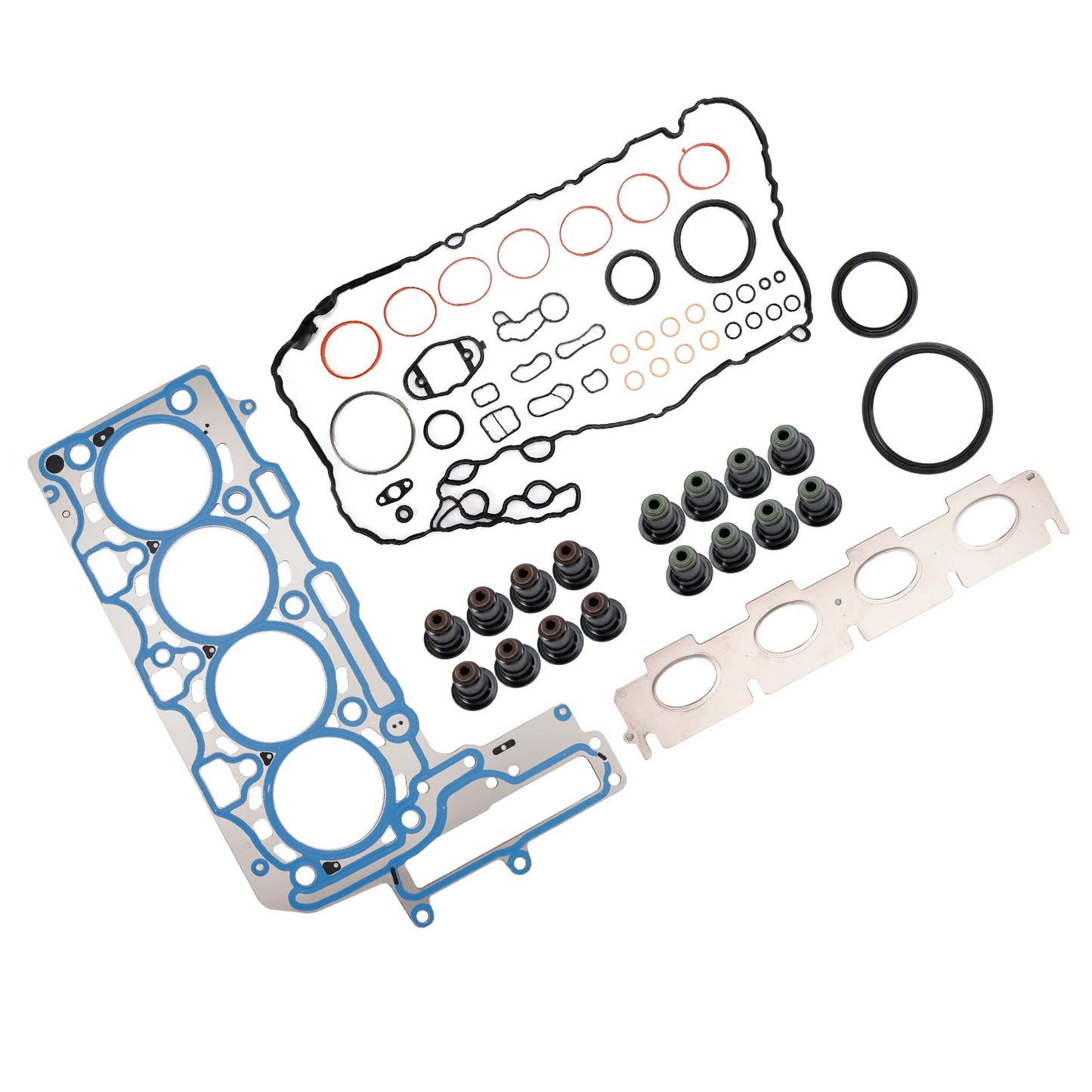 Kit guarnizioni motore per BMW 530Ex G30 B46, B48A, B48B anni 2017-2019, codice 11118604931