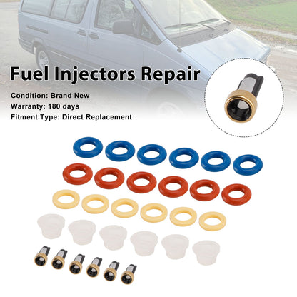 Guarnizione O-ring per iniettore di carburante 0280150947 compatibile con Ford Aerostar 86-87 e Mustang 1987-1993