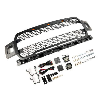 Griglia per paraurti anteriore con LED per Ford F150 2018-2020 Super Duty