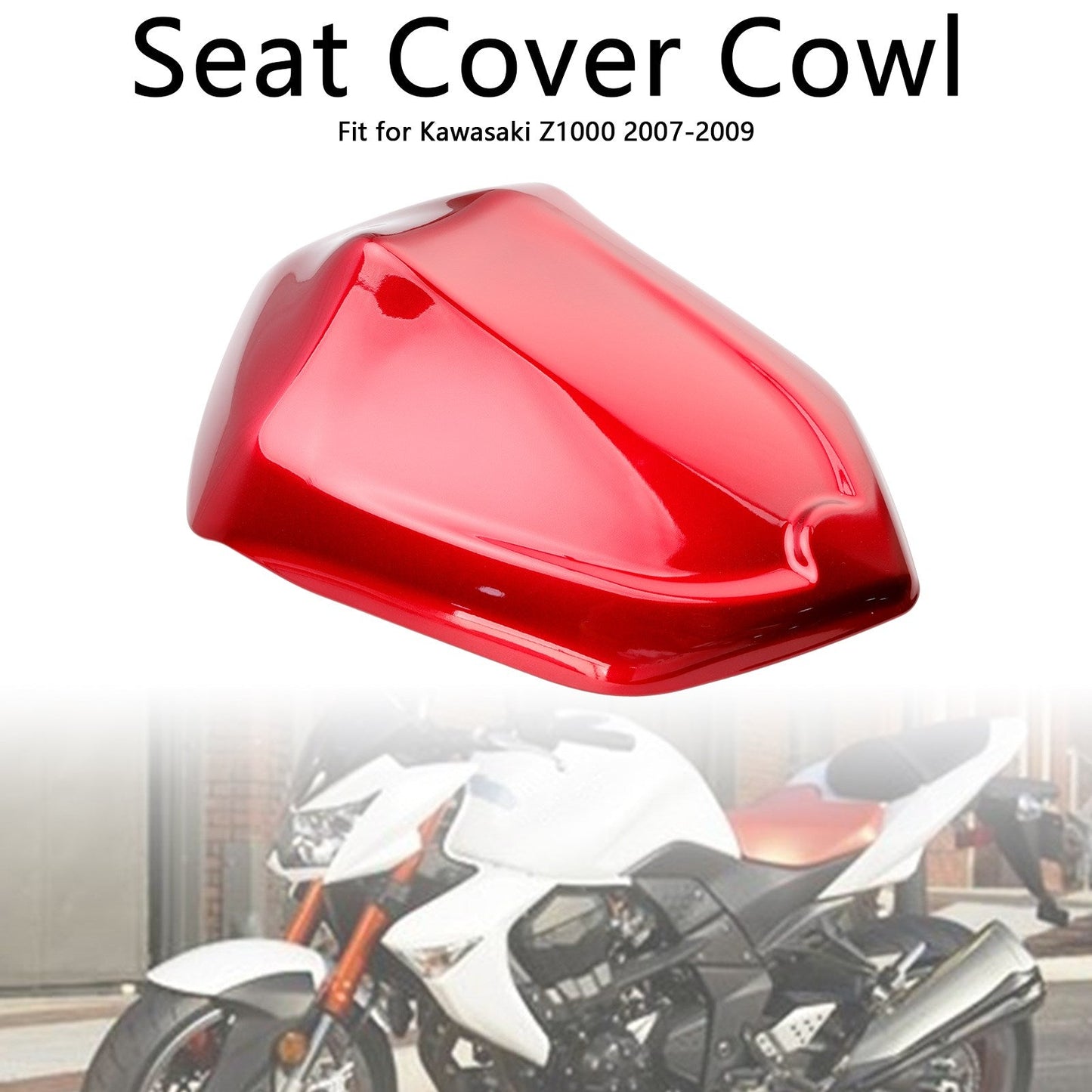 Copertura carenatura posteriore sedile posteriore Kawasaki Z1000 2007-2009