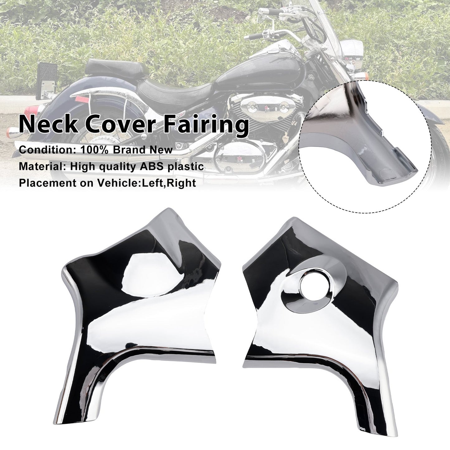 Carenatura copri collo per Suzuki Boulevard C50 C50T Volusia VL800 VL400