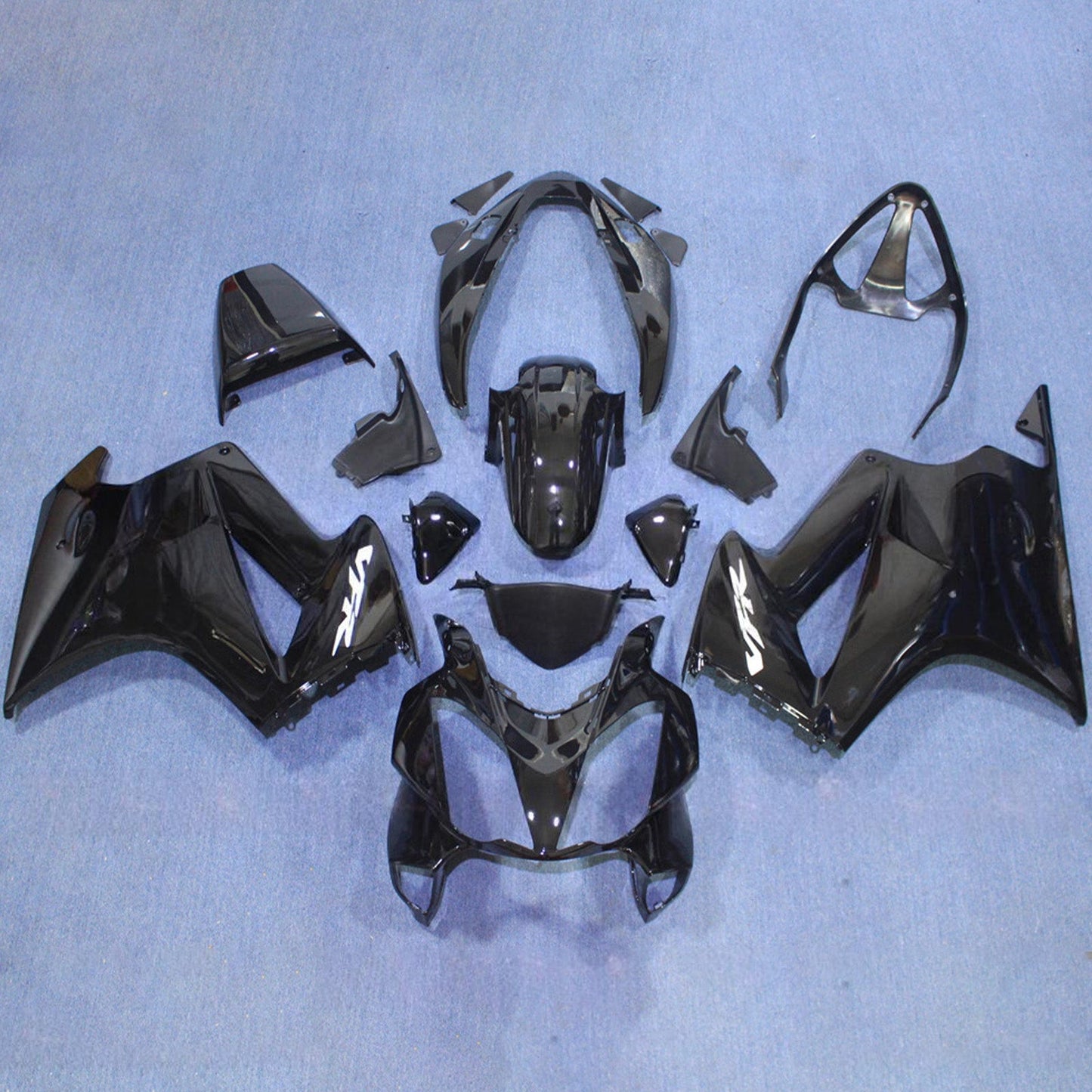 Carena in plastica ABS stampata a iniezione, compatibile con Honda VFR800 2002-2012