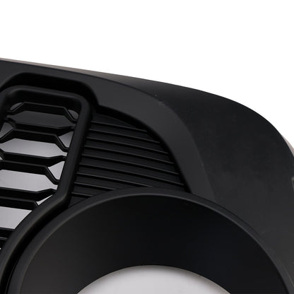 Griglia paraurti anteriore nera per Jeep Wrangler JK JKU Unlimited 2007-2018