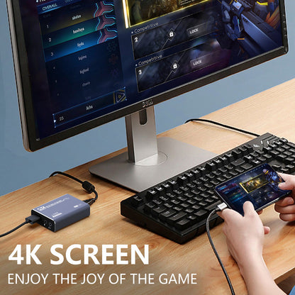 Scheda di acquisizione HDMI Video 4K Live Set-Top Box Registrazione Acquisizione audio