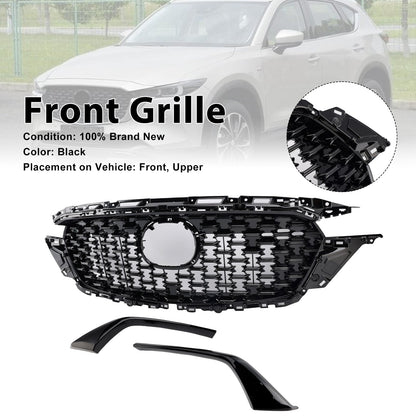 Griglia paraurti anteriore per Mazda CX-5 2022-2025 con modanatura KSD5-50719