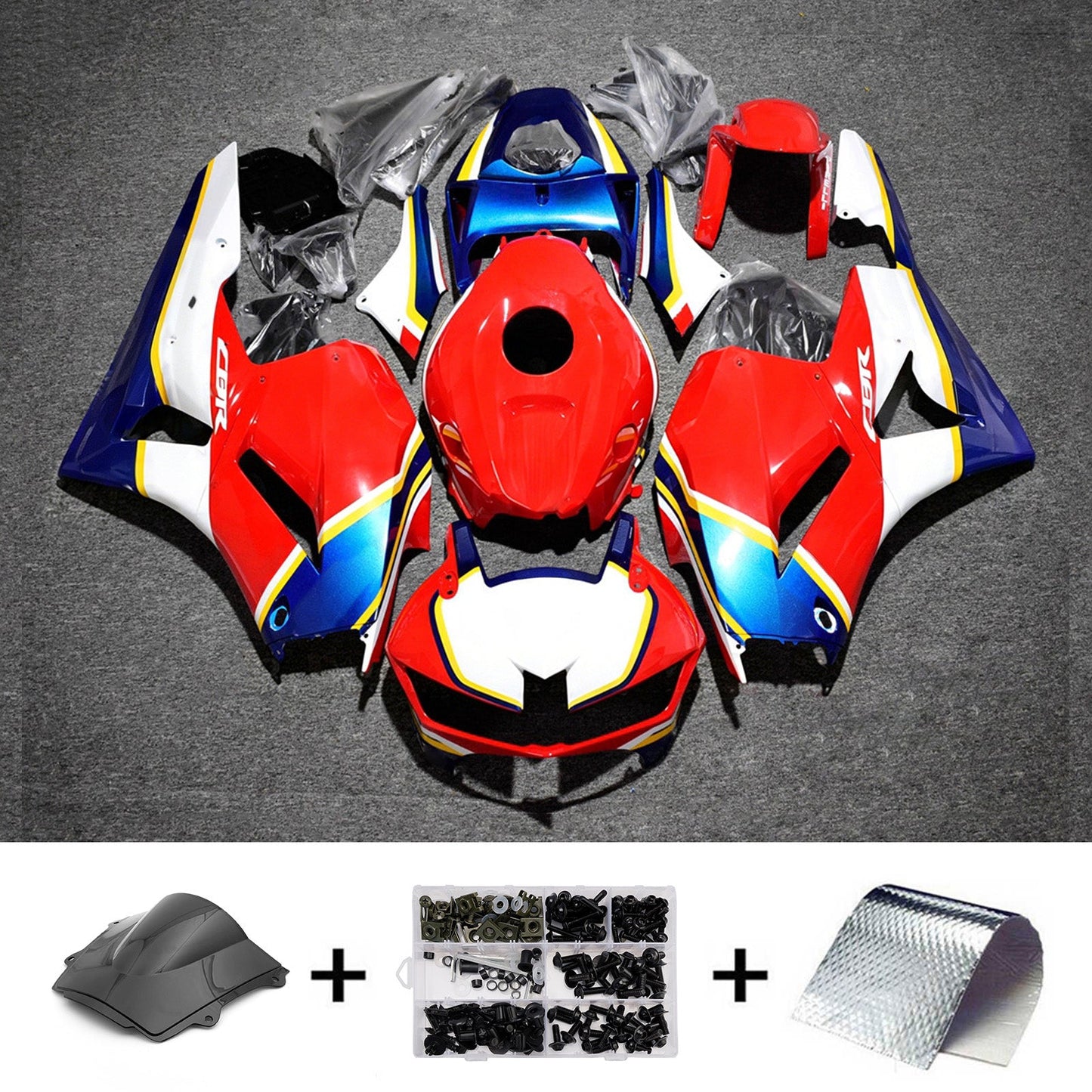 Kit di carene in plastica ABS stampate a iniezione per Honda CBR600RR 2013-2025 F5