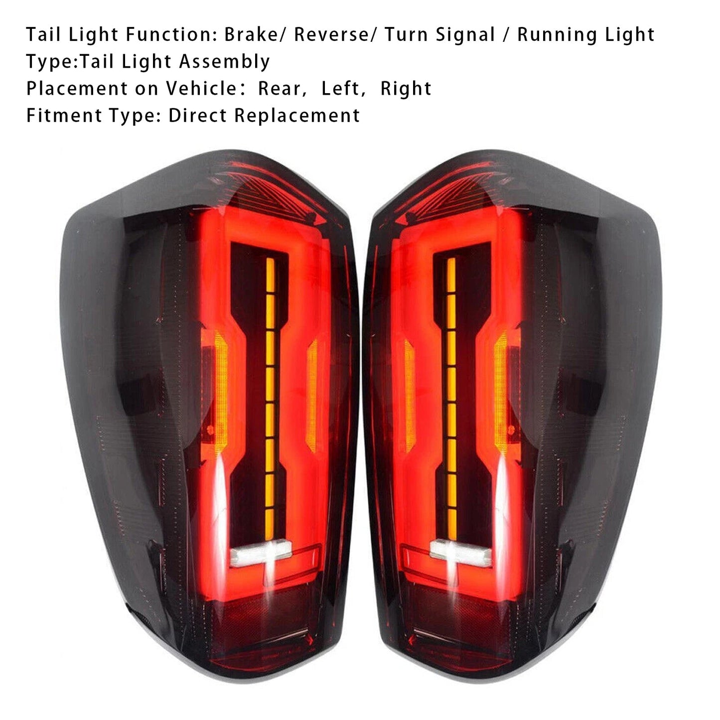 Gruppo ottico posteriore a LED sinistro e destro Mazda BT50 2020-2023