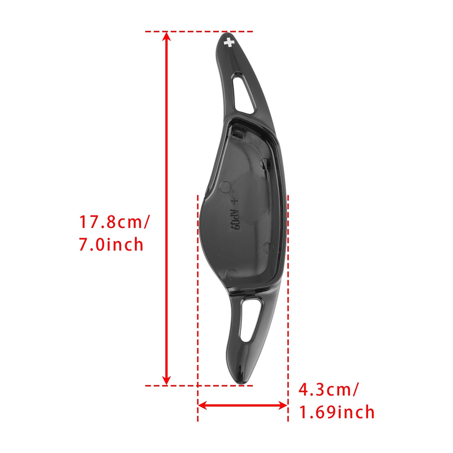 Estensioni per leve del cambio al volante per BMW G20 G21 G30 G31 F40 F22, nere