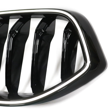 Griglia anteriore a rene nera lucida BMW Serie 6 G32 2020-2025