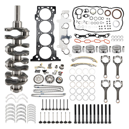 Kit di fasatura della guarnizione del pistone per la ricostruzione del motore TOYOTA TACOMA 2.7L 2005-2015 con bielle dell'albero motore 13401-75020 1304175030