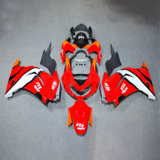 Kit carenatura iniezione in plastica ABS adatto per Kawasaki EX250 Ninja250R 2008-2012