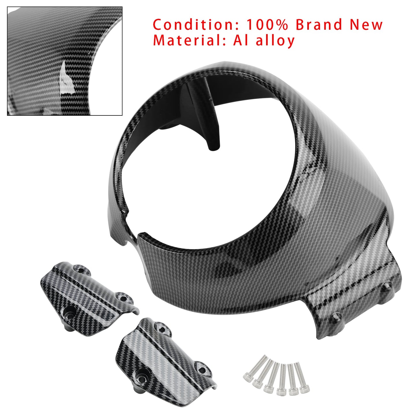 2015-2022 Indian Scout Parabrezza Lunetta del faro Carenatura superiore adatta per