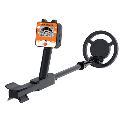 GT260 Metal Detector per Bambini, Impermeabile, Bobina di Ricerca da 6,3"" Nero