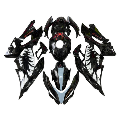 Kit carenatura iniezione in plastica ABS adatto per Kawasaki EX400 Ninja400 2018-2024