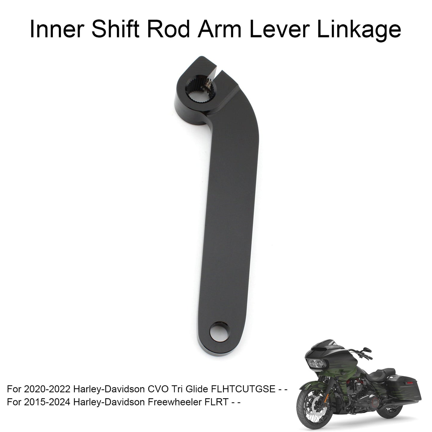 1602-0868 Leva di collegamento del braccio dell'asta del cambio interno per Road King FLH FLT FLRT 84-19