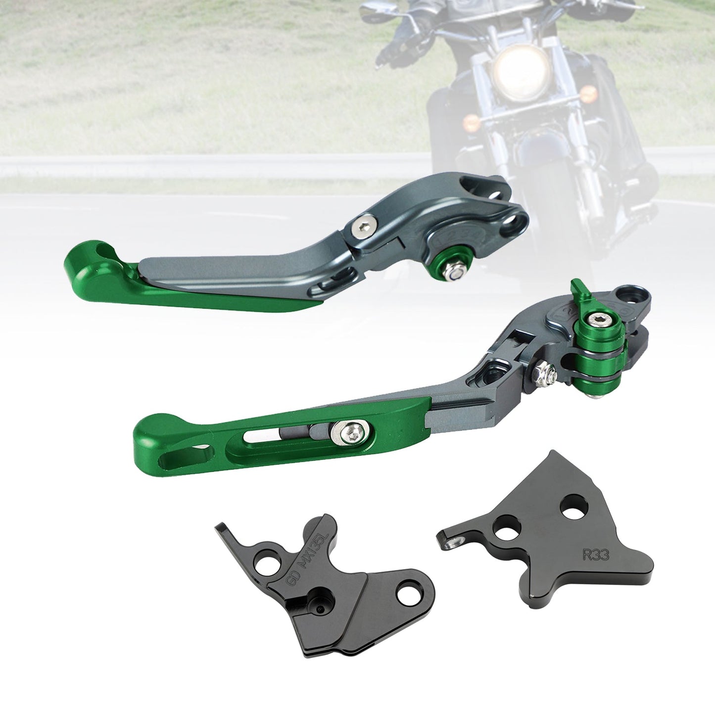 Leva freno frizione regolabile YAMAHA YBR125 2005-2014