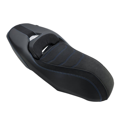 Sella passeggero completa per pilota Yamaha X-Max 300 2023-2025 con cuscino rosso