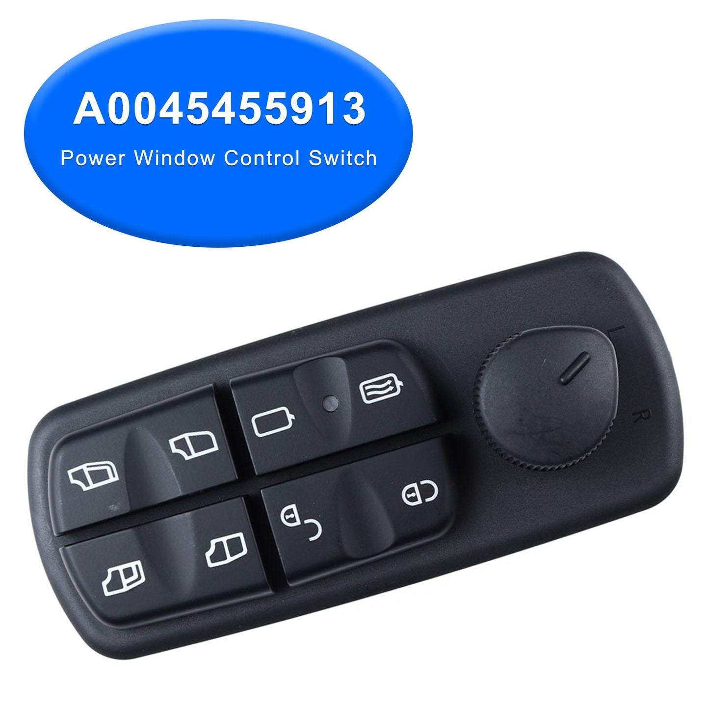 Interruttore di controllo alzacristalli elettrici A0045455913 per camion Mercedes-Benz Atego 1998-2013