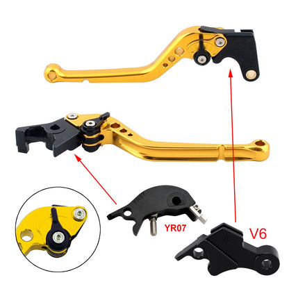 Leva frizione freno lunga adatta per YAMAHA XSR900 XSR900GP MT-09 MT-09SP 2024-2025