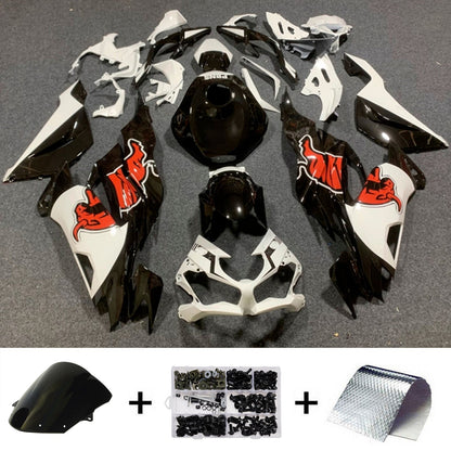 Kit carenatura iniezione in plastica ABS adatto per Kawasaki ZX6R 2019-2023