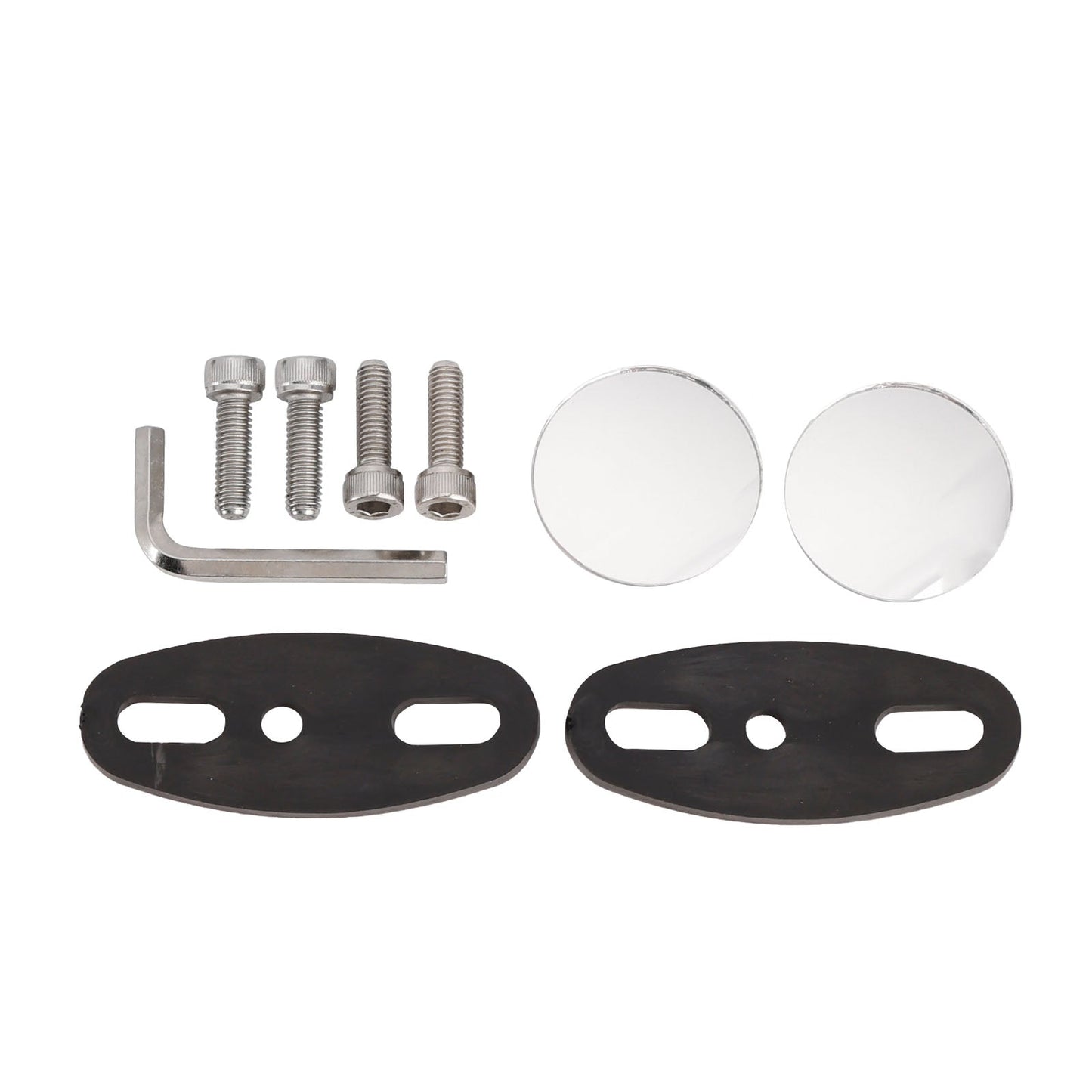 Specchietti retrovisori neri a pinna per Honda CBR600F 2011-2014 e CBR650R 2019-2023