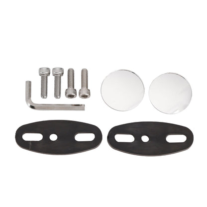 Specchietti retrovisori neri a pinna per Honda CBR600F 2011-2014 e CBR650R 2019-2023