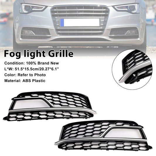 Griglia fendinebbia anteriore nera AUDI A5 S-Line S5 2013-2016