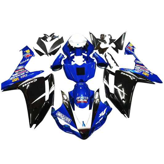 Kit carena iniezione carrozzeria in plastica ABS adatta per Yamaha YZF 1000 R1 2007-2008
