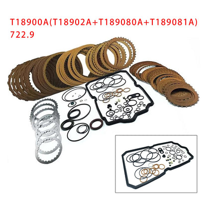 Kit di revisione della trasmissione Mercedes-Benz CL550 V8 5.5L 7 marce RWD 722.9 2007-2010, guarnizioni e dischi frizione