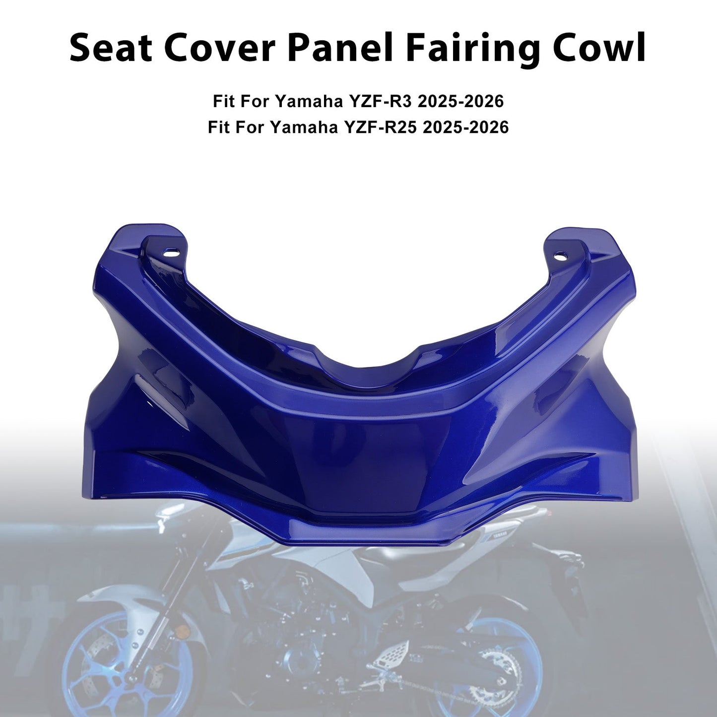 Pannello di copertura della sella Yamaha YZF-R3 R25 MT-03 2025-2026