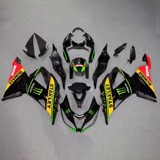 Kit carenatura iniezione in plastica ABS adatto per Kawasaki ZX6R 636 2013-2018