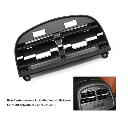 Griglia di copertura della presa d'aria della console centrale posteriore Maserati Ghibli 2014-2020