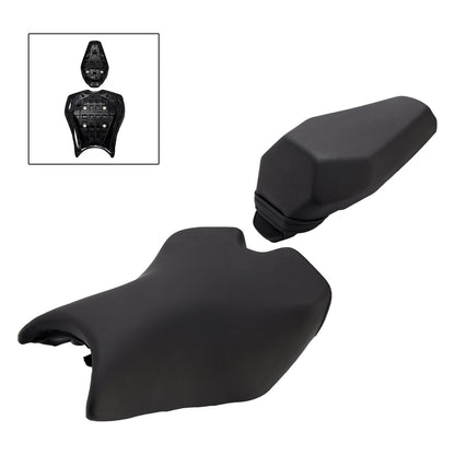 Kit sella passeggero anteriore e posteriore rinforzata per Kawasaki Ninja Z900 2025, colore nero.