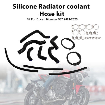 Tubo flessibile del liquido di raffreddamento del radiatore in silicone Ducati Monster 937 2021-2025