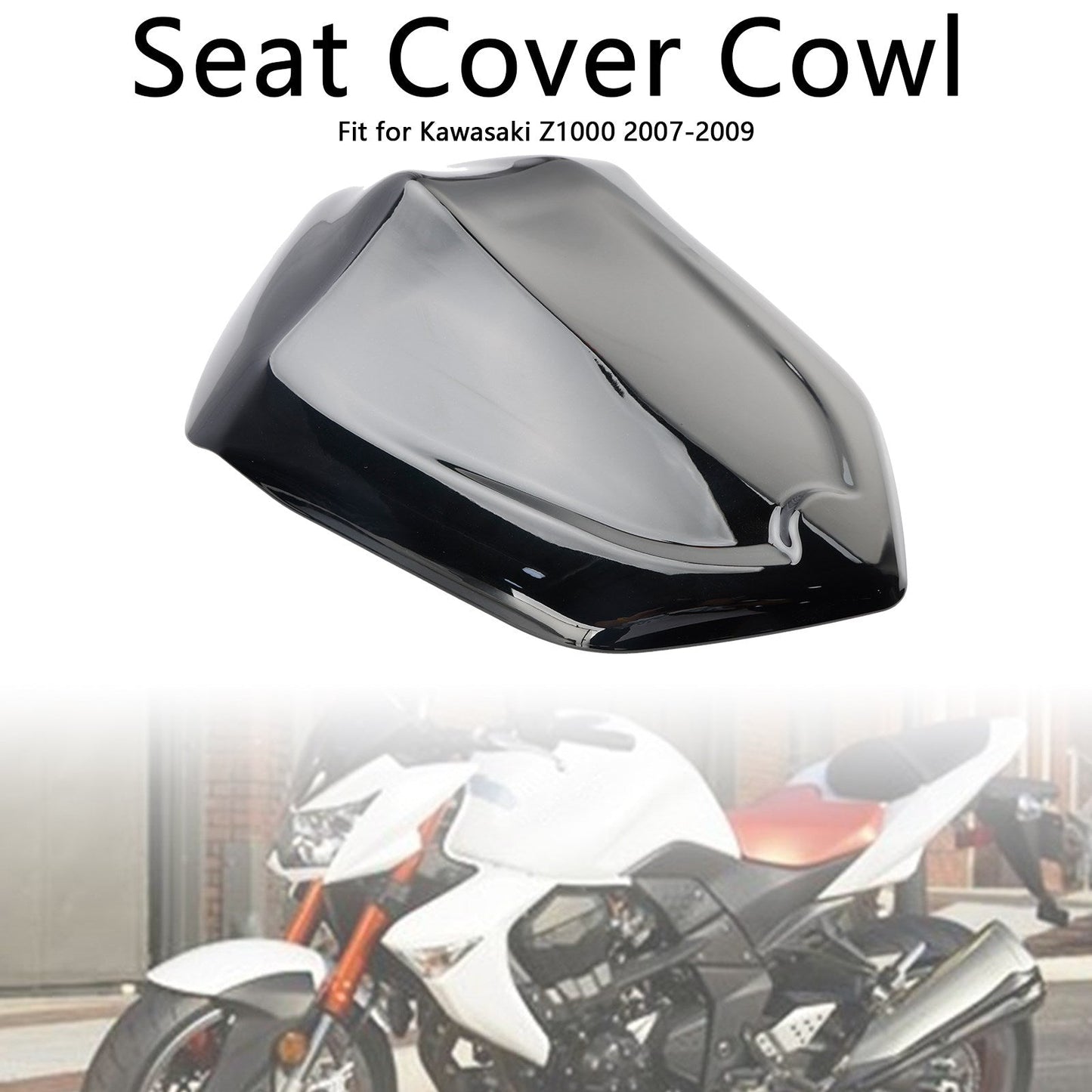 Copertura carenatura posteriore sedile posteriore Kawasaki Z1000 2007-2009