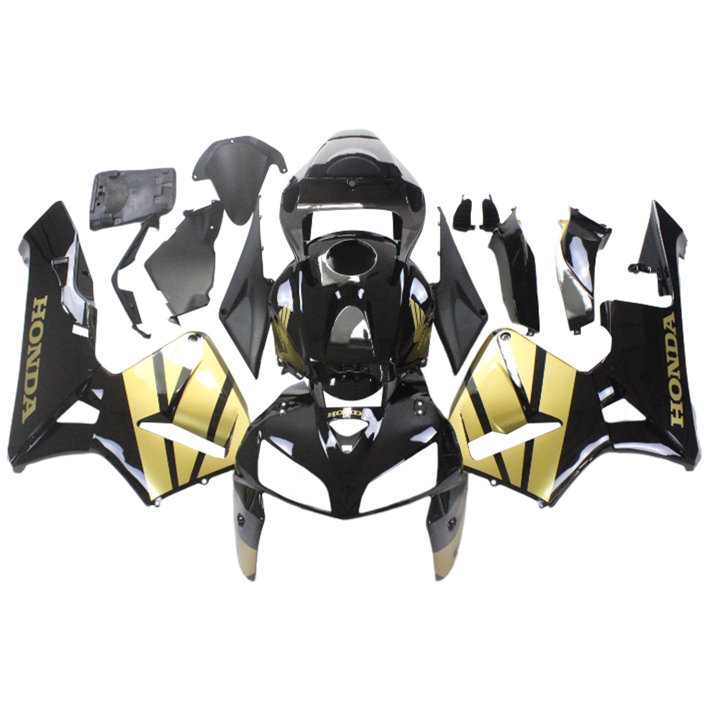 Kit carenatura iniezione Carrozzeria plastica ABS per Honda CBR600RR 2005-2006 F5