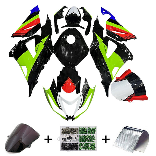 Kit carenatura iniezione in plastica ABS adatto per Kawasaki ZX6R 636 2013-2018