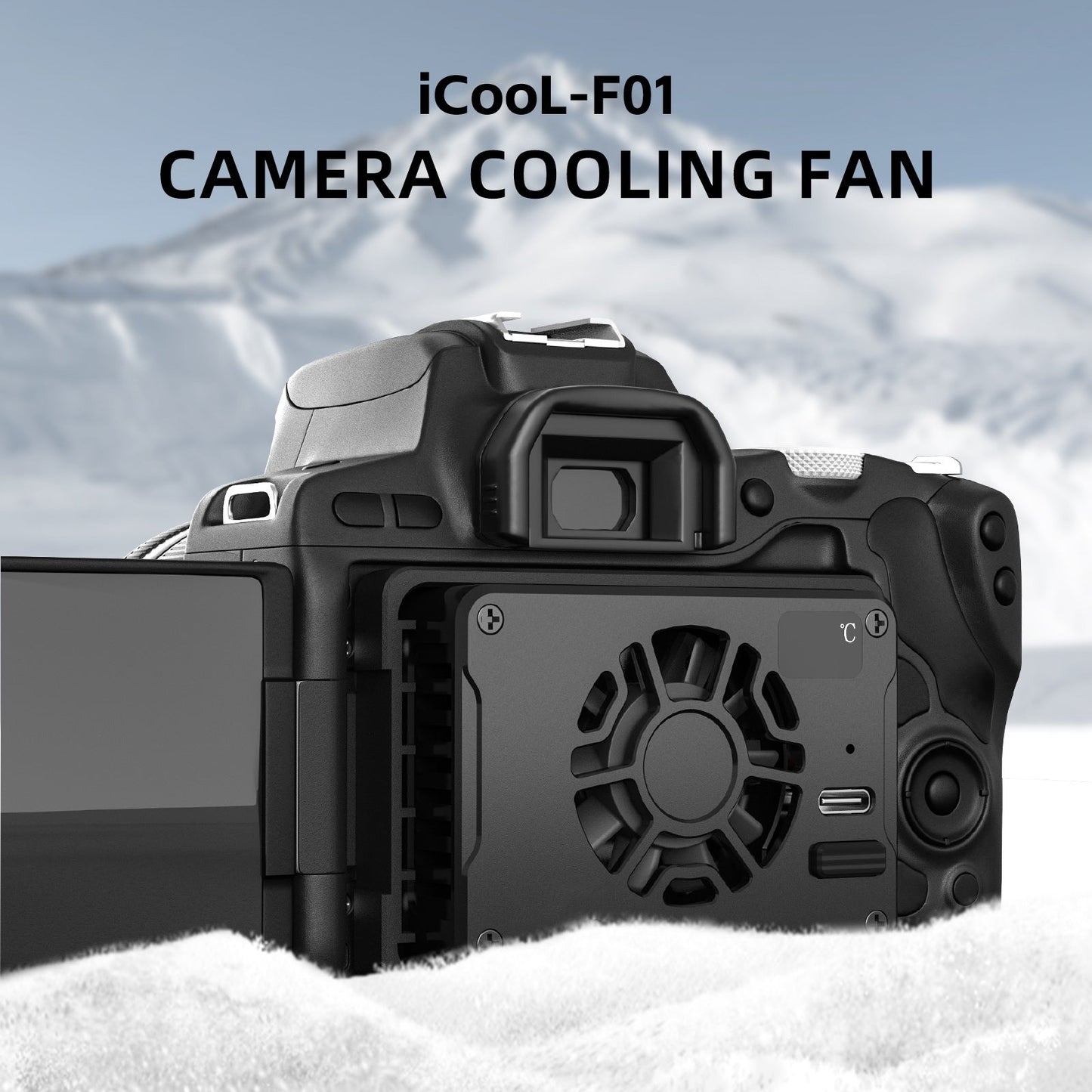 Semiconduttore radiatore fotocamera Slr ventola di raffreddamento per Sony Canon R5/R6/R7/Fuji Xt4