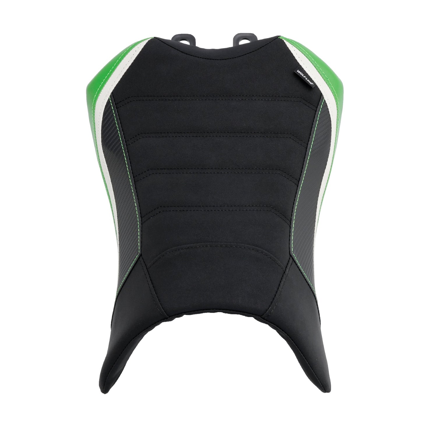 Sella passeggero anteriore per Kawasaki Ninja 1000SX 2022-2023, colore verde