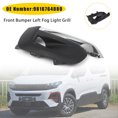 Griglia fendinebbia anteriore sinistra 9816764880 per Peugeot Rifter 2019-2025