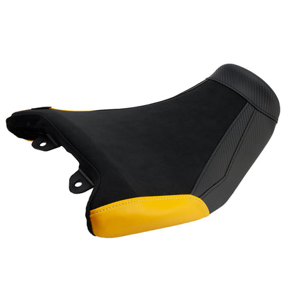 Cuscino inferiore per sella conducente e passeggero Suzuki V-Strom250Sx 2024-2025, colore giallo.