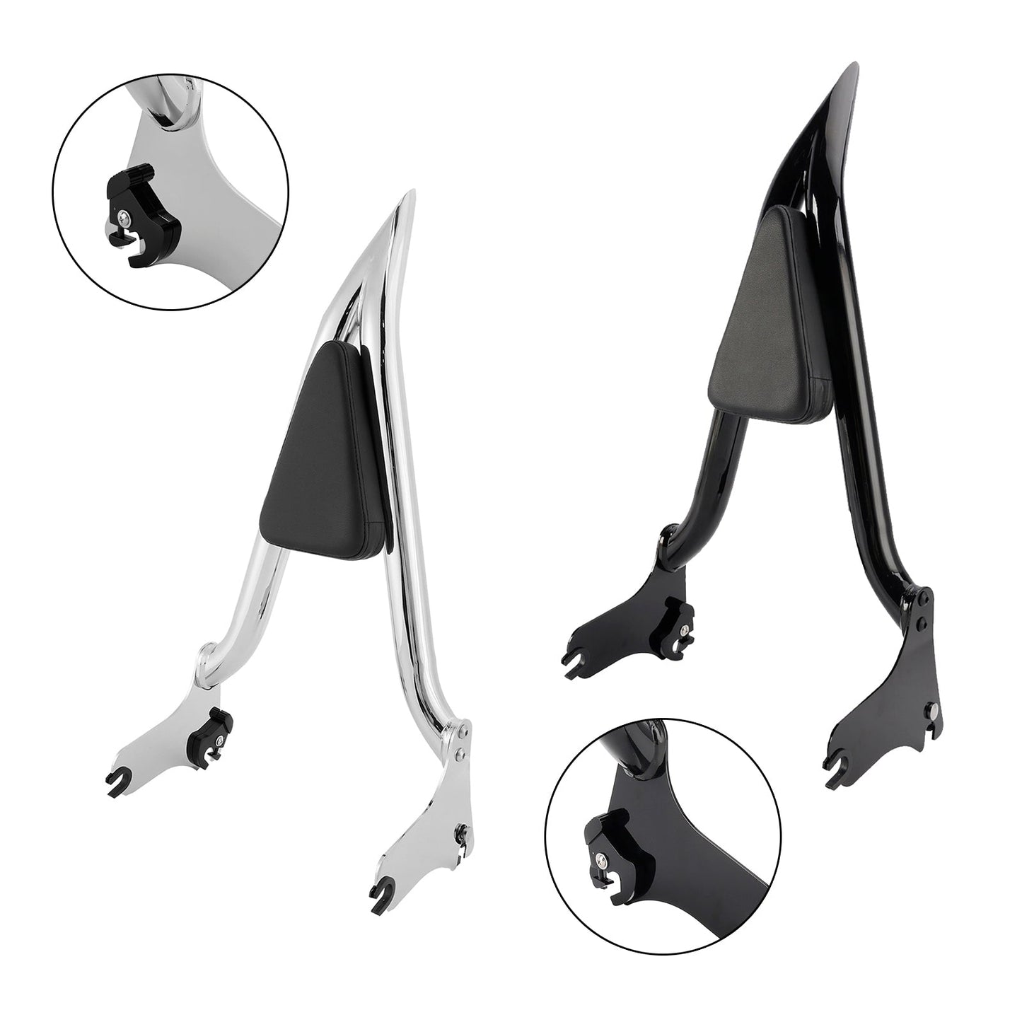 Schienale Sissy Bar passeggero per Road King Street Glide Road Glide 1997-2008
